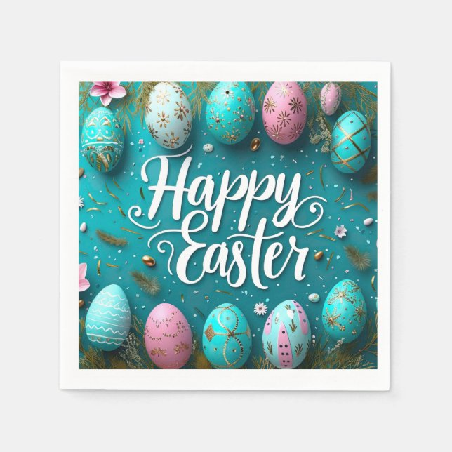 Happy Easter Napkins (Front)