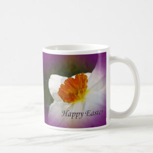 Happy Easter Narcissus - Springtime Beauty Coffee Mug