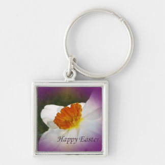 Happy Easter Narcissus - Springtime Beauty Key Ring
