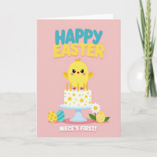Happy Easter Nieces First Year Card