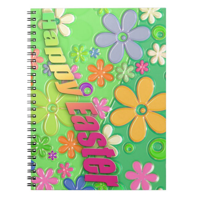 happy easter notebook (Front)