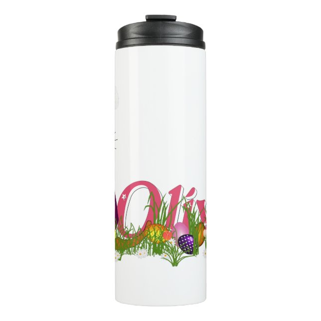 Happy Easter Oliver the Otter Thermal Tumbler (Front)