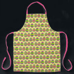 Happy Easter Painted Eggs Basket Egg Hunt Apron<br><div class="desc">All-over-print apron features an original marker illustration of colourful painted Easter basket eggs.

This design is also available on other products. Don't see what you're looking for? Contact Rebecca to have something designed just for you.</div>