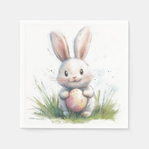 Happy Easter paper napkin