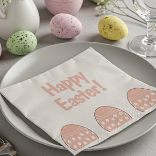 Happy Easter Paper Napkins