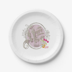 Happy Easter - Paper Plates