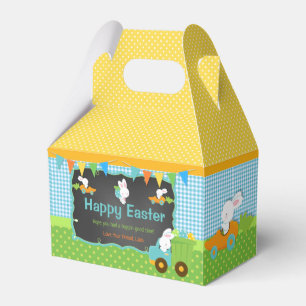 Happy Easter Party Little Bunny Favor Box