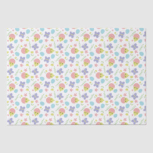 Happy Easter Pastel Colourful Kawaii Spring Cute Tissue Paper