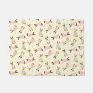 Happy Easter Pembroke Welsh Corgi Dogs Doormat