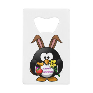 "HAPPY EASTER" PENGUIN BUNNY
