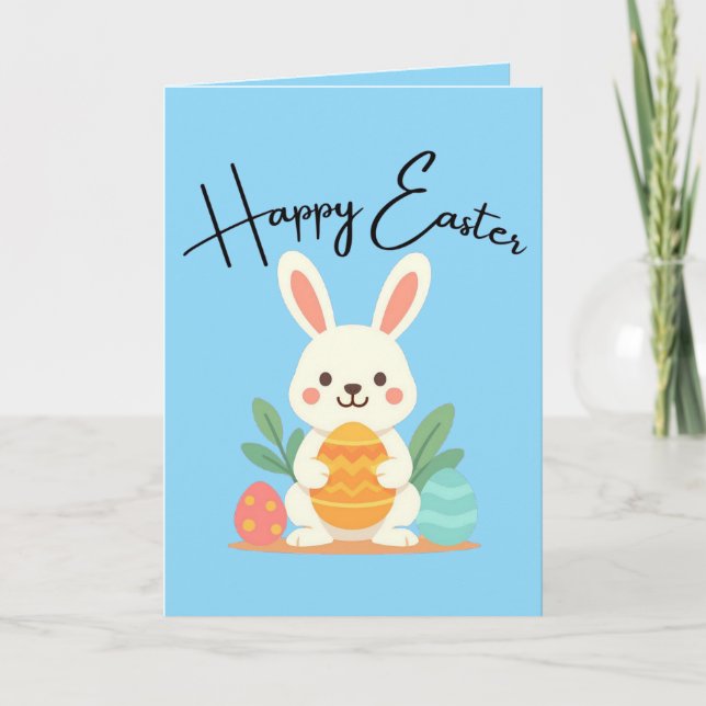 Happy Easter Personalised Card (Front)