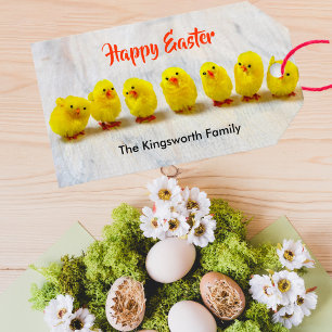 Happy Easter personalised  Gift Tags