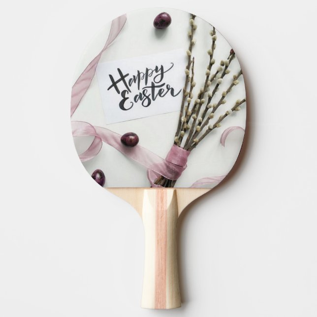 HAPPY EASTER PING PONG PADDLE (Front)