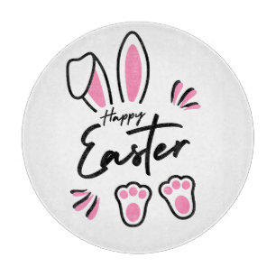 Happy Easter (Pink) Cutting Board