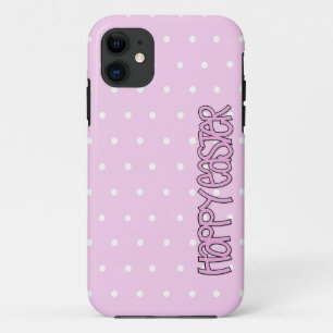 Happy Easter pink iPhone 5 Barely There Case