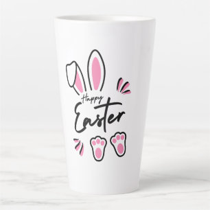 Happy Easter (Pink) Latte Mug