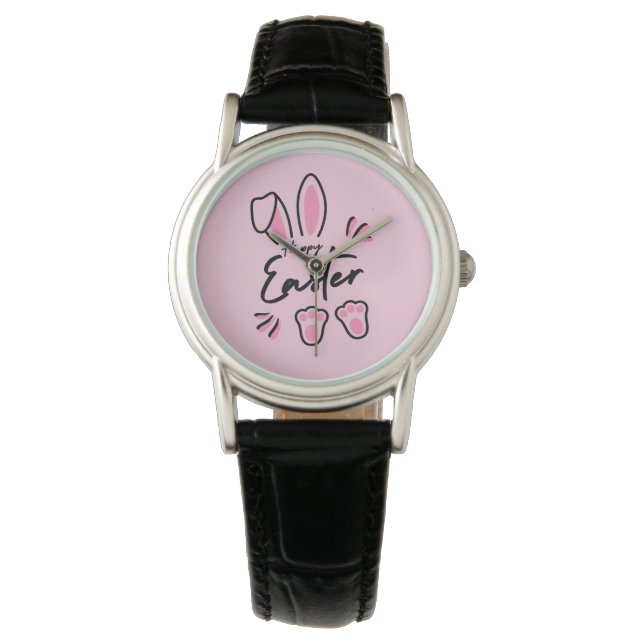 Happy Easter (Pink) Watch (Front)