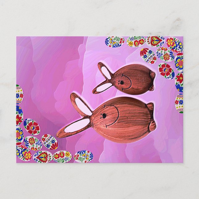 happy easter postcard (Front)