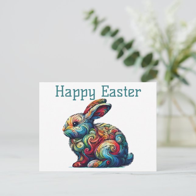 Happy Easter Postcard (Standing Front)