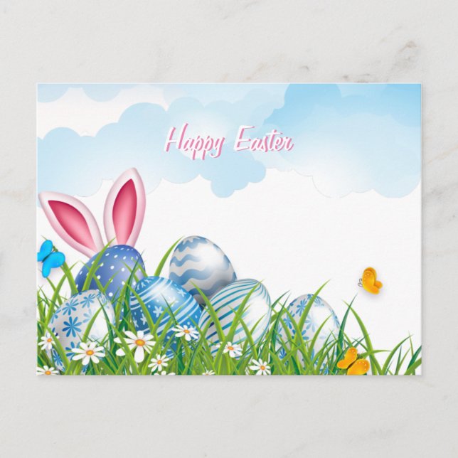 Happy Easter  Postcard (Front)