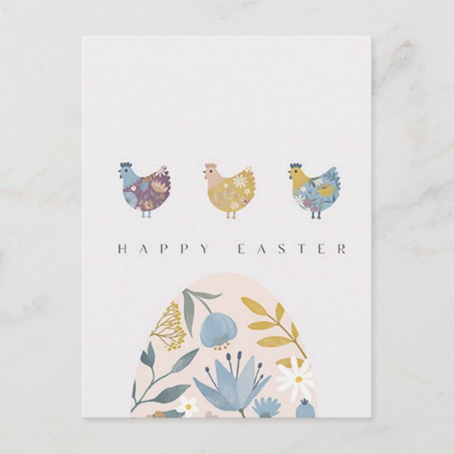 Happy Easter Postcard (Front)