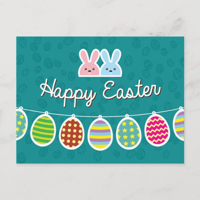 Happy Easter Postcard (Front)