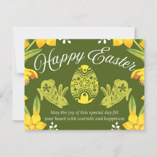 Happy Easter Postcard
