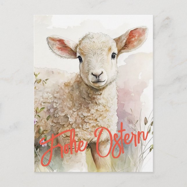 Happy Easter postcard (Front)