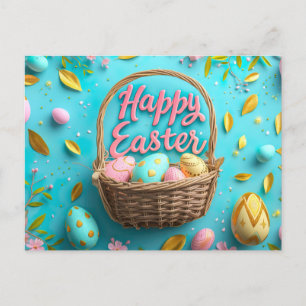 Happy Easter Postcard