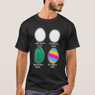 Happy Easter Rabbit Egg Dragon Turtle Chicken Egg T-Shirt
