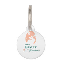 Happy Easter – Rabbit & Egg Floral Design