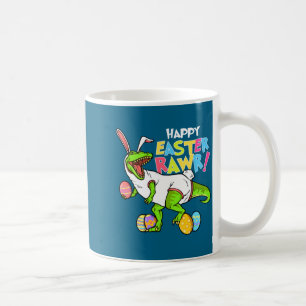 Happy Easter Rawr Bunny Egg Hunter Hunting Season Coffee Mug