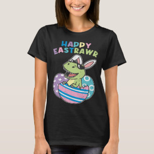 Happy Easter Rawr Season Dinosaur Bunny Rabbit Egg T-Shirt