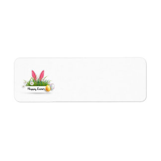 Happy Easter  Return Address Label