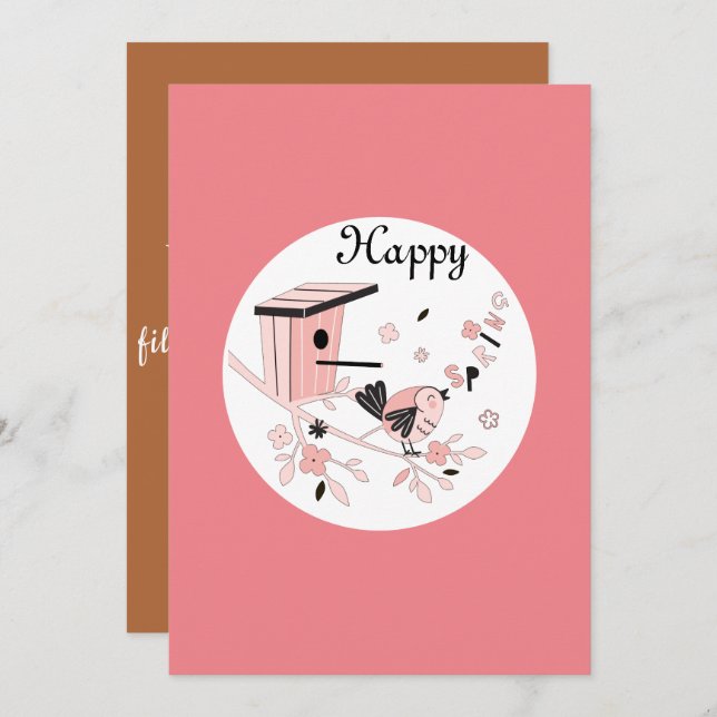 Happy Easter | sample Holiday Card (Front/Back)