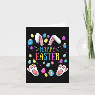 Happy Easter Sayings Bunny Gifts Egg Graphic Famil Card