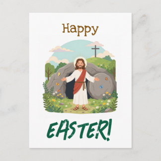 Happy Easter Season Well Wishes Good Friday Postcard