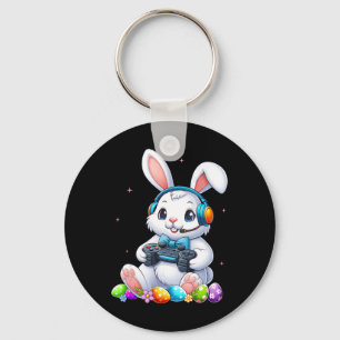 Happy Easter Shirts Bunny Egg Funny Boys Girls Kid Key Ring