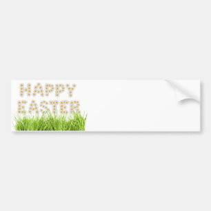 Happy Easter Sign Bumper Sticker