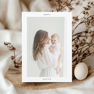 Happy Easter Simple Photo    Personalised Easter  Invitation