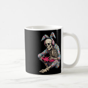 Happy Easter Skeleton Gamer Video Gaming Boys Men Coffee Mug