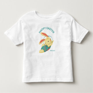 Happy Easter Space Bunny - - Far Out Toddler T-Shirt