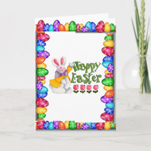HAPPY *EASTER* *SPRING* *EVERTHING* AT EASTER CARD