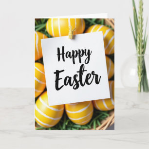 Happy Easter Spring Holiday Card