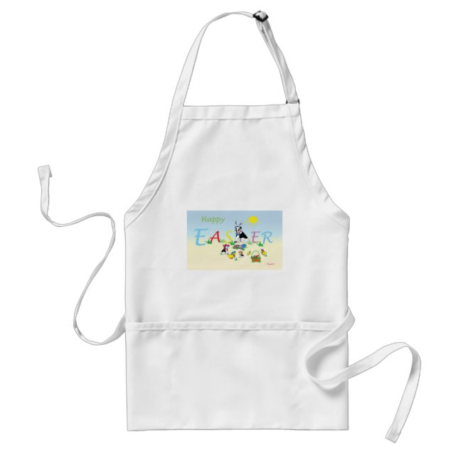 Happy Easter Standard Apron (Front)
