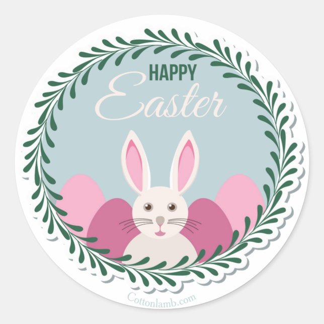 Happy Easter Sticker (Front)