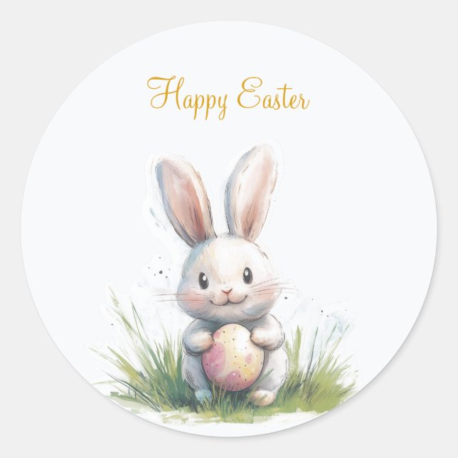 Happy easter Sticker (Front)