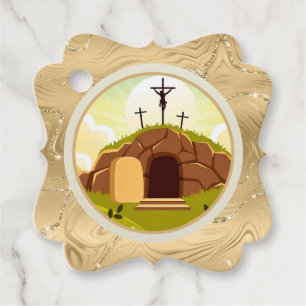 Happy Easter Sunday Blessings   He Has Risen Favour Tags
