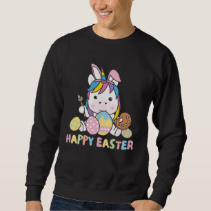Happy Easter Sweet Unicorn For Easter With Easter  Sweatshirt