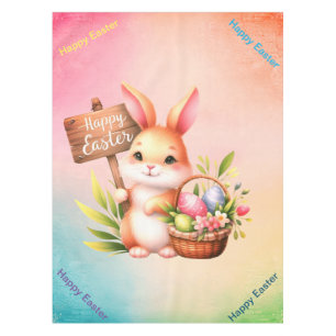 Happy Easter Tablecloth